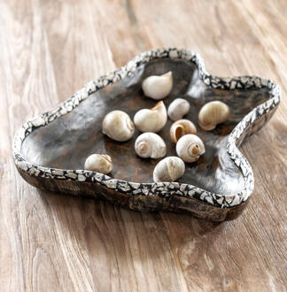 Must Living Dienblad 'Coral' Teakhout