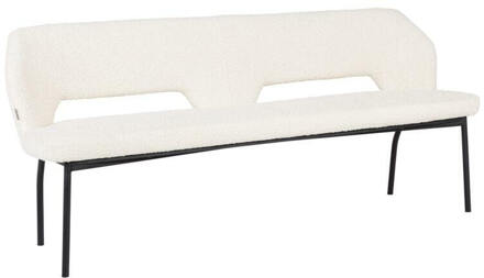 Must Living Eetkamerbank 'Bloom' Bouclé, 190cm, kleur Naturel