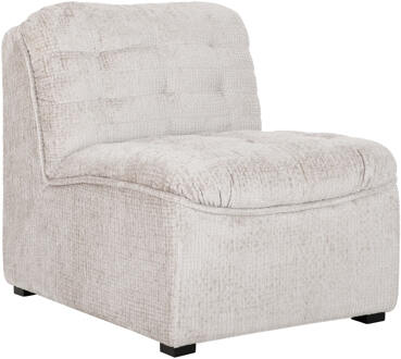 Must Living Fauteuil 'Liberty' Grof Velvet, kleur Naturel