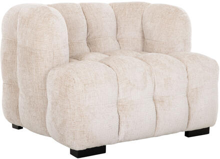 Must Living Fauteuil 'Mars' Chenille, kleur Naturel