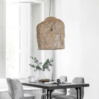Must Living Hanglamp 'Es Pujols' Bananenblad Naturel
