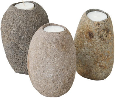 Must Living Kaarshouder 'Riverstone' Set van 3 stuks, 15cm - 15 cm