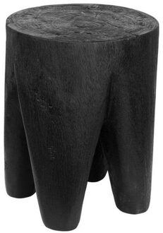 Must Living Krukje/Bijzettafel 'Tooth' Suarhout, kleur Zwart
