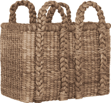 Must Living Mand 'Colony' Hoog, Waterhyacint Naturel - 57 cm