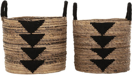 Must Living Mand 'Lima' Set van 2 stuks, kleur Zwart