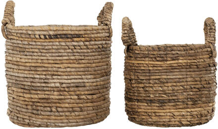 Must Living Mand 'Pretoria' Bananenblad, Set van 2 stuks