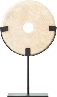 Must Living Ornament 'Coin' Small, Onyx, kleur - 20 cm