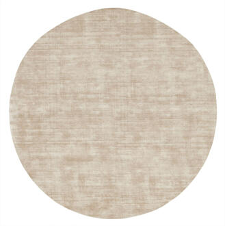 Must Living Rond Vloerkleed 'La Belle' 150cm, kleur Beige - 150 cm