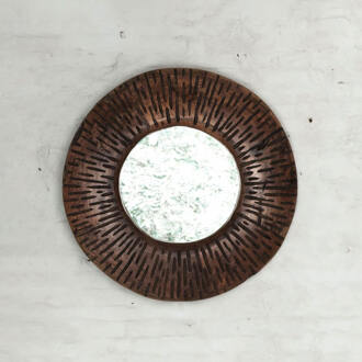 Must Living Spiegel 'Cosmos' Teakhout, 60cm - 60 cm