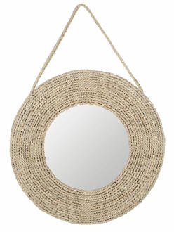 Must Living Spiegel 'Riva' Zeegras, 51cm Naturel - 51 cm