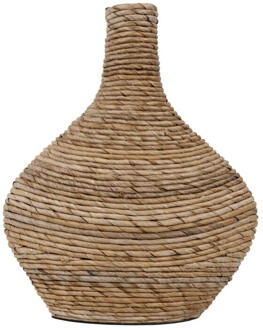 Must Living Vaas 'Onion' Keramiek, 42cm Naturel - 42 cm