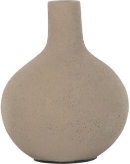 Must Living Vaas 'Risto' Terracotta, 22cm, kleur Naturel