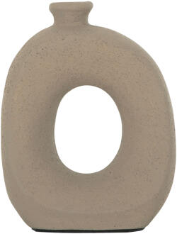 Must Living Vaas 'Salda' Terracotta, 23cm, kleur Naturel - 23 cm