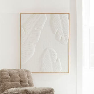 Must Living Wanddecoratie 'Indian' Bananenblad, 127 x 102cm