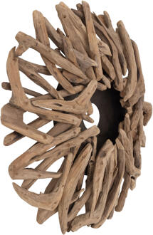 Must Living Wandlamp 'Zena' Teakhout, 50cm