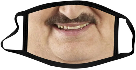 Mustache Beard Face Cover Washable Reusable Custom Printed Comfortable Halloween Fabric mask Reusable Respirators Mask Cotton