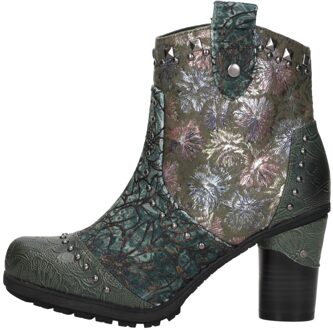 Mustang Enkellaarsjes Hak Khaki - 37