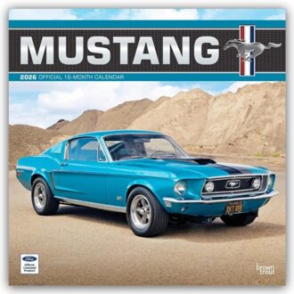 Mustang - Ford Mustang 2026 - 16-Monatskalender - Browntrout Wandkalender - Browntrout Publishers