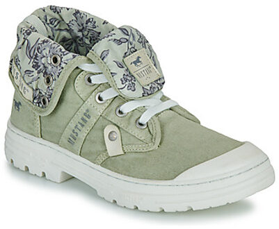Mustang Hoge Sneakers Mustang -" Groen - 36,37,38,39,40,41,42