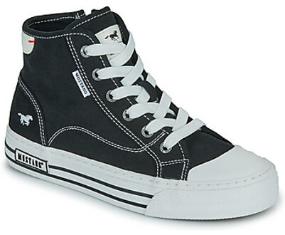Mustang Hoge Sneakers Mustang -" Zwart - 36,37,38,39,40,41