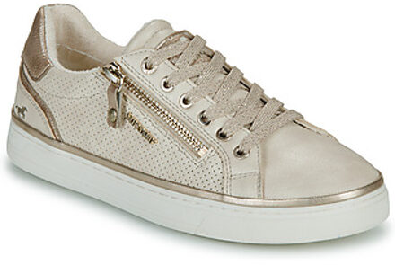 Mustang Lage Sneakers Mustang -" Beige - 36,37,38,39,40,41,42