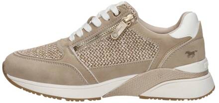 Mustang sneaker Mustang , Beige , Dames - 38 Eu,37 Eu,44 Eu,40 Eu,41 Eu,42 Eu,43 Eu,36 Eu,39 EU