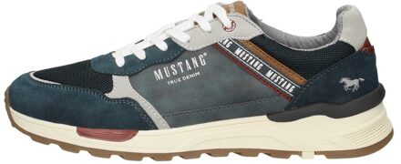 Mustang sneaker Mustang , Blue , Heren - 41 Eu,42 EU