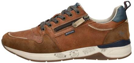 Mustang Sneakers Laag Cognac - 41