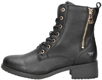 Mustang Veterboot Dames Zwart