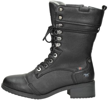 Mustang Veterboot Dames Zwart