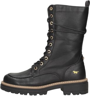 Mustang Veterboot Dames Zwart