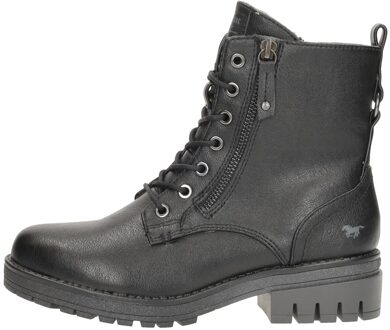 Mustang Veterboot Dames Zwart