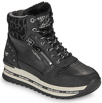 Mustang Veterboot  Zwart