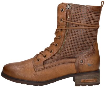 Mustang Veterschoenen Hoog Cognac - 38