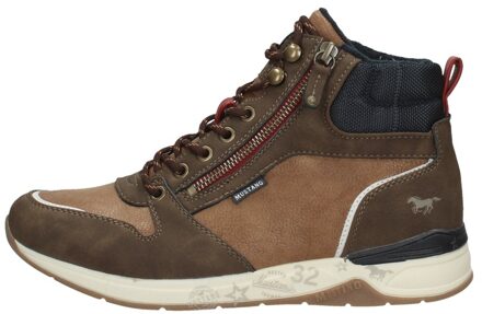 Mustang Veterschoenen Hoog Cognac - 42