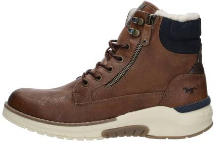 Mustang Veterschoenen Hoog Cognac - 44