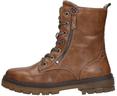 Mustang Veterschoenen Hoog Cognac - 45