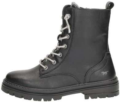 Mustang Veterschoenen Hoog Zwart - 36