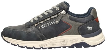 Mustang Veterschoenen Laag Blauw - 41