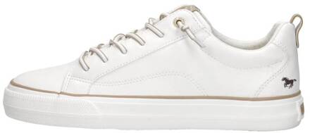 Mustang Veterschoenen Laag Wit - 38