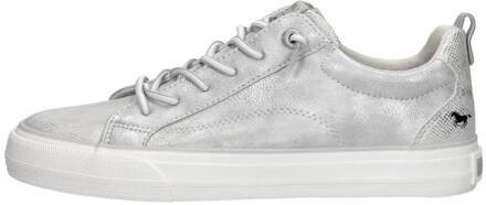 Mustang Veterschoenen Laag Zilver Zilverkleur - 41