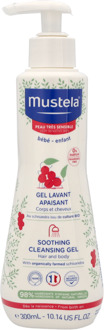 Mustela Soothing Cleansing Gel Hair And Body300 ml. - One Size