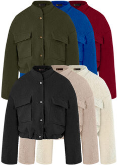 Musthave Deal Bouclé Bomber Jackets