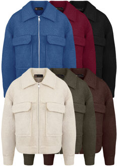 Musthave Deal Boucle Jackets Met Rits