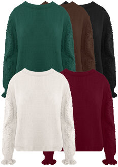 Musthave Deal Detailed Sleeve Truien