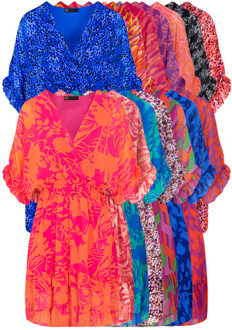 Musthave Deal Ruffle Laagjes Jurken