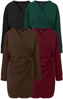 Musthave Deal Scuba Long Sleeve Jurken