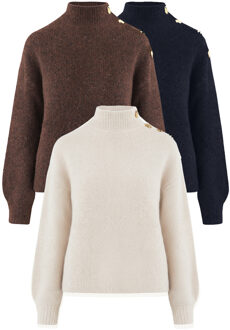 Musthave Deal Wollen Sweater Met Knopen