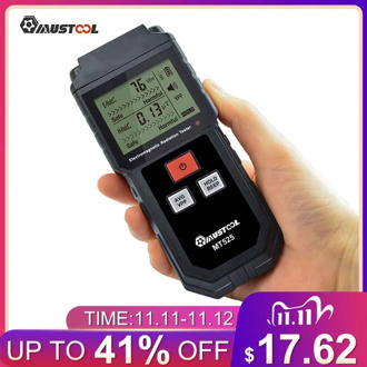 MUSTOOL MT525 Electromagnetic Radiation Tester Electric Field EMF Meter Handheld Counter Digital Dosimeter LCD Detector