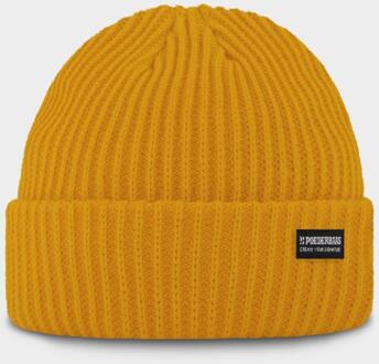 Muts Royal Rib Beanie Yellow - One size